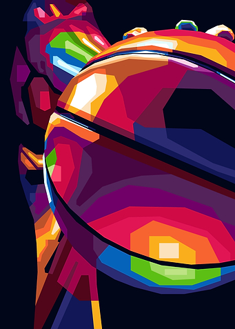 Ball Pop art