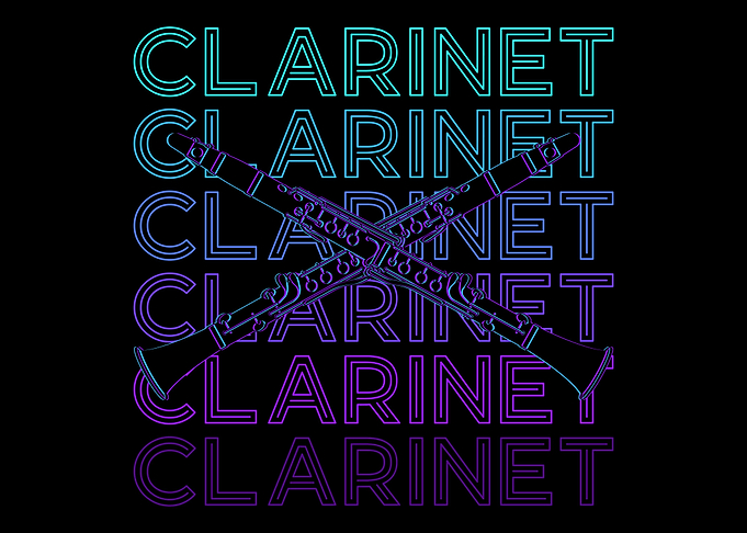 Clarinet Clarinetist Retro