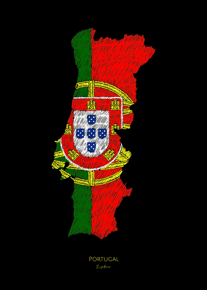 PORTUGAL WORLD CUP LINEART