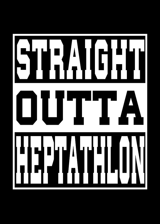 Heptathlon Saying Funny