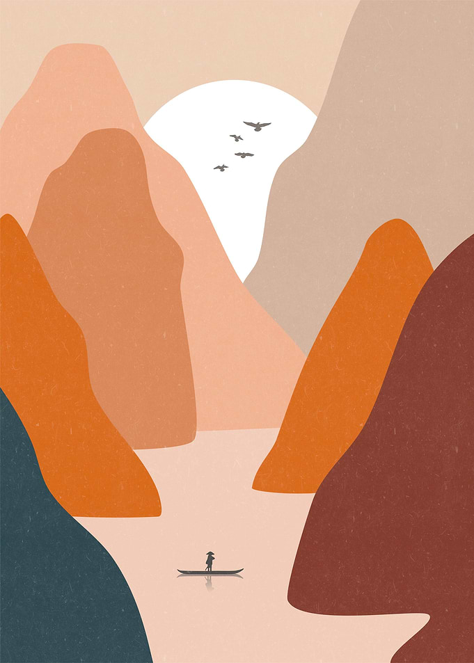 Mount Landscape Minimalist