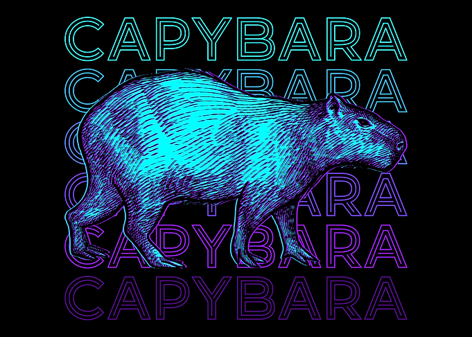 Capybara Retro