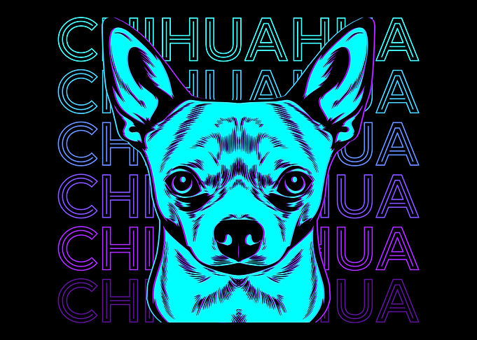 Chihuahua Retro