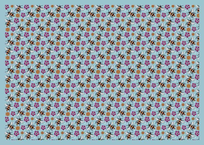 Honey bee pattern design