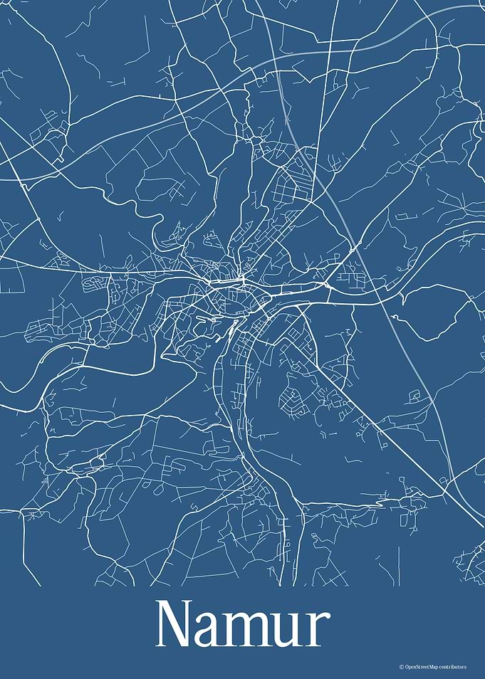 Namur Belgium Blue