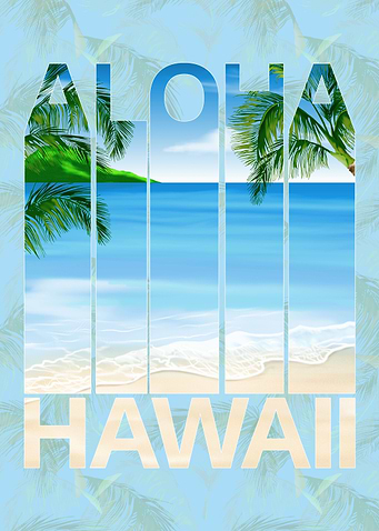Aloha Hawaii Island Beach