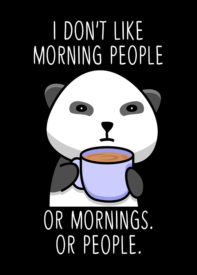 Moody Panda Morning