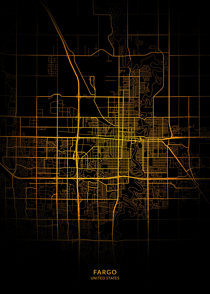 Fargo City Map