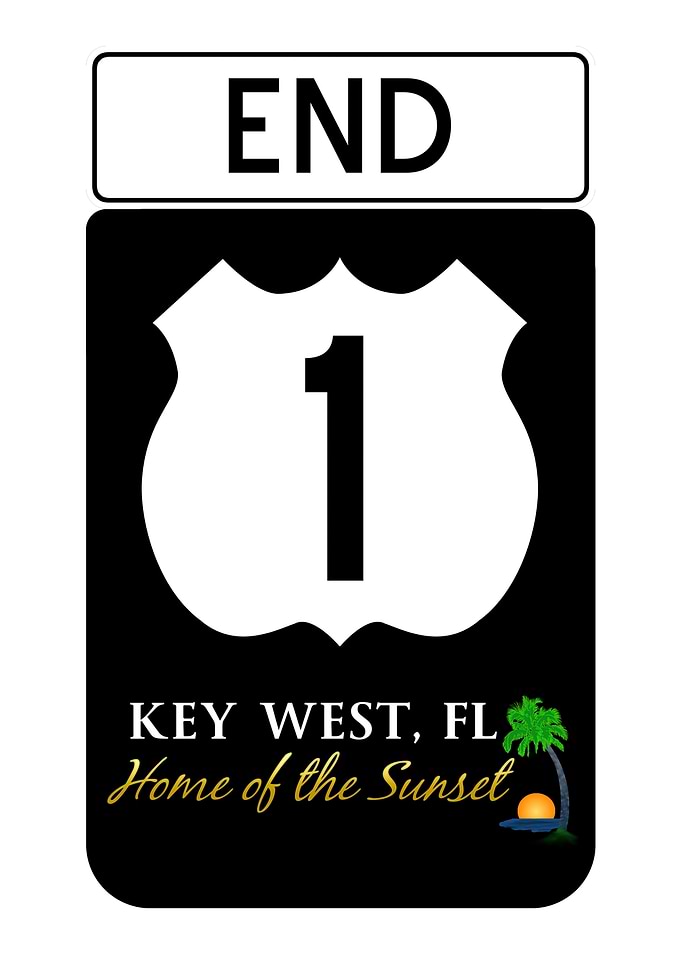 A1A Hwy Sign Florida
