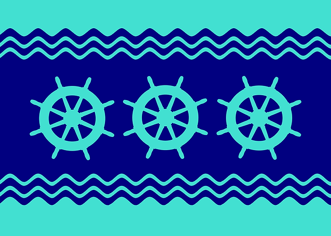 Turquoise Blue Helms