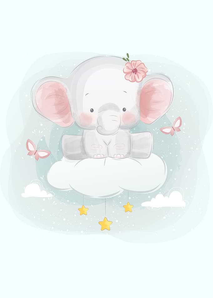 Cute Baby Elephant