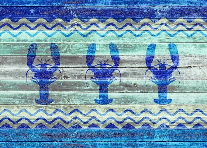 Turquoise Blue Lobsters