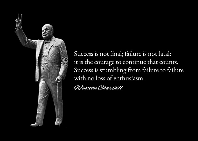 Winston Churchill Success