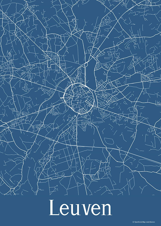 Leuven Belgium Blue