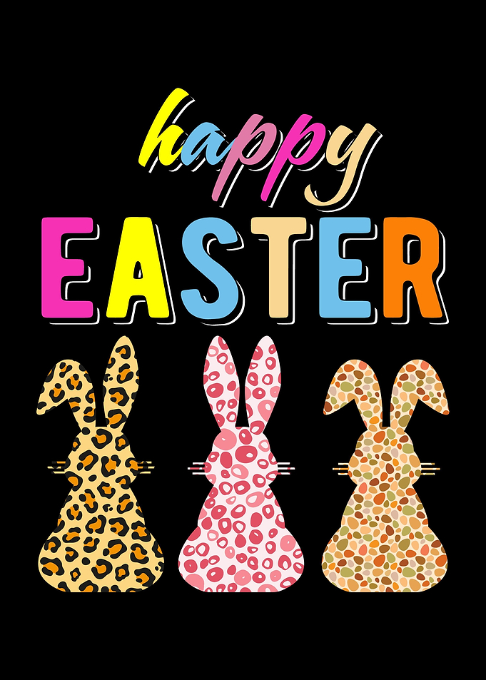Happy Easter Girls Cute