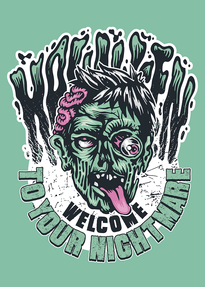 Halloween zombie quote