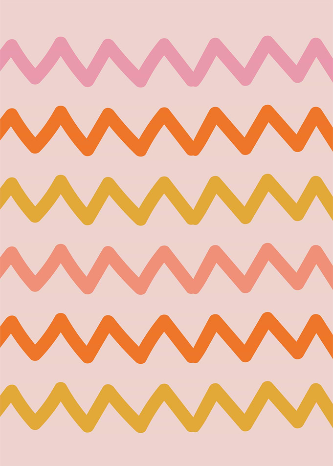 Retro Vibes Lines Minimal