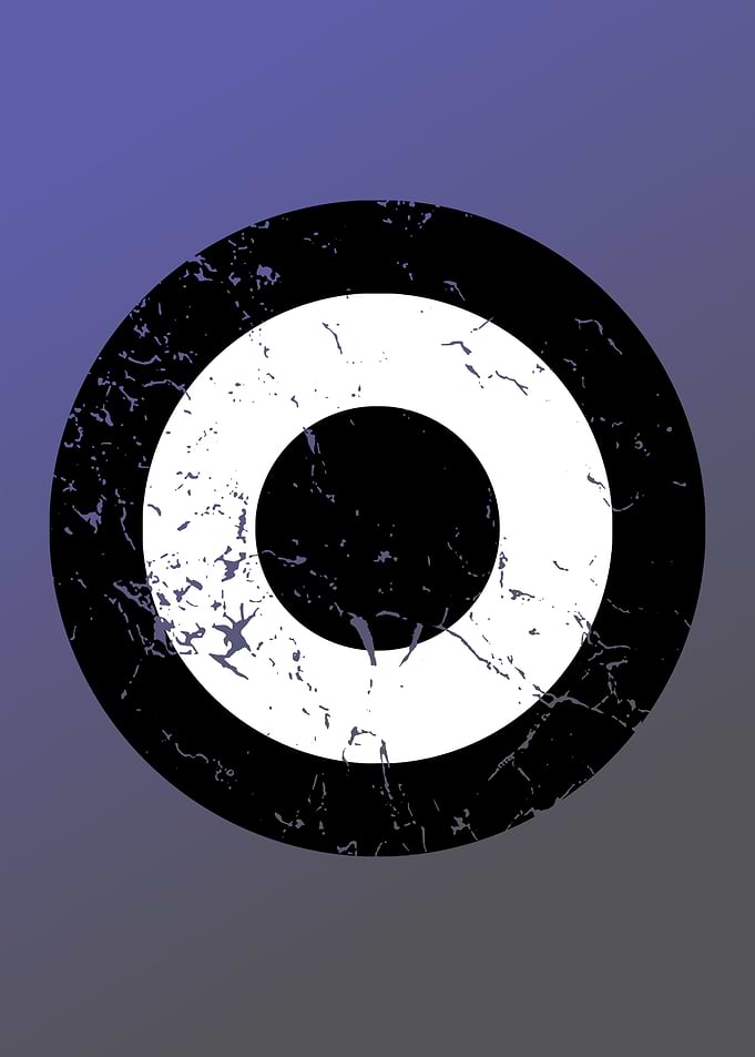 Black and White Target