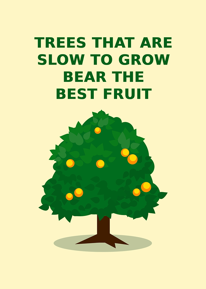 Slow Growing Fruit Trees