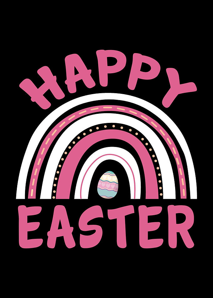Happy Easter Girls Cute