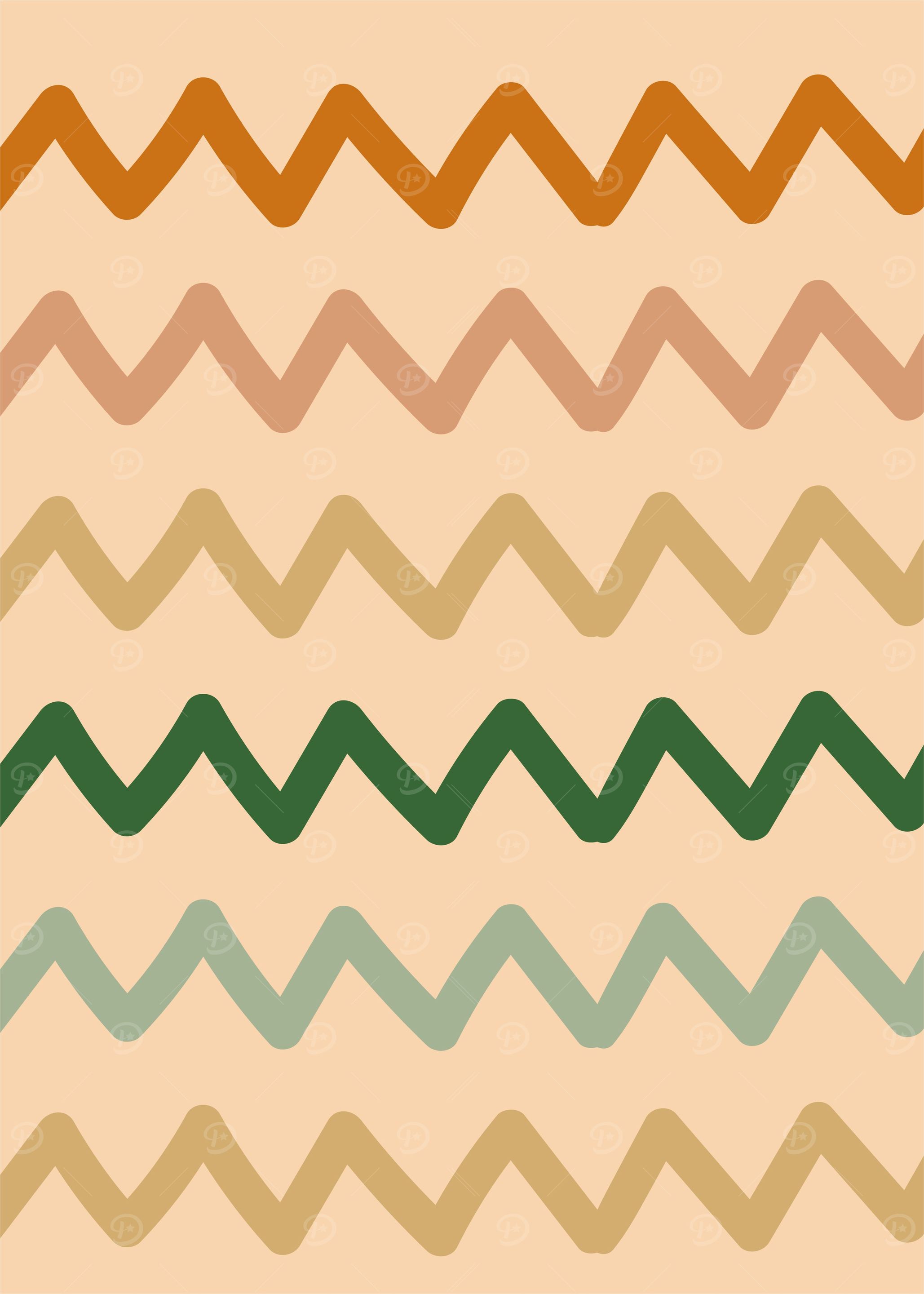 Neutral Retro Pattern
