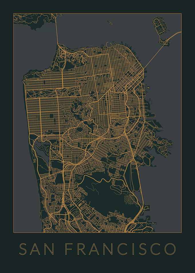 San Francisco Gray Orange