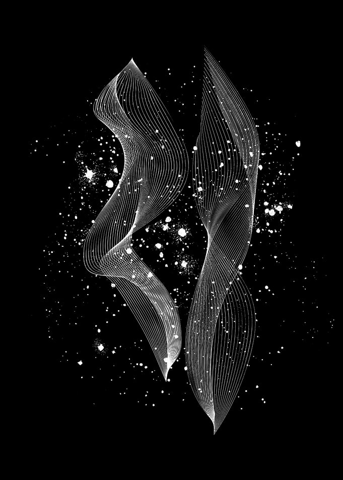 Minimal art black