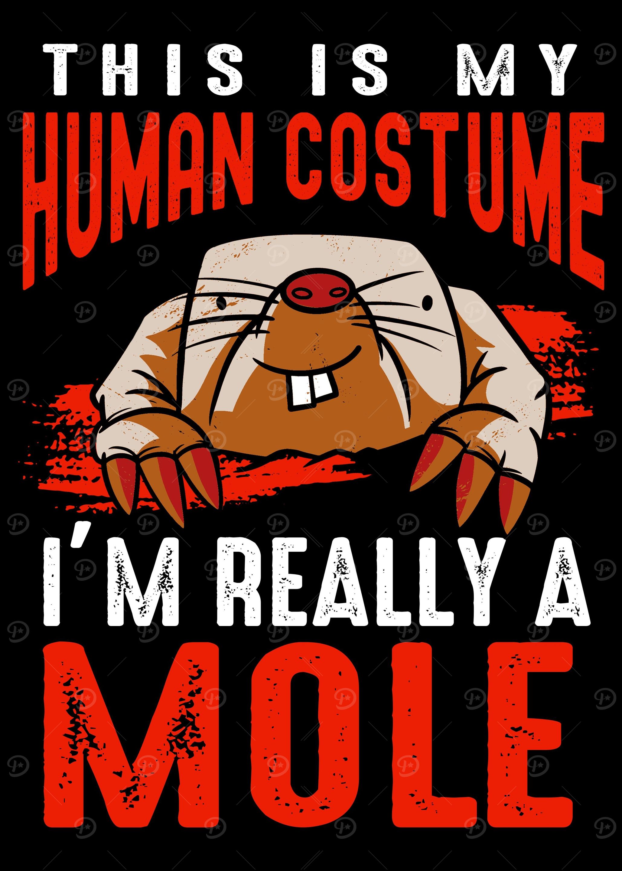 Funny Naked Mole Rat Ugly