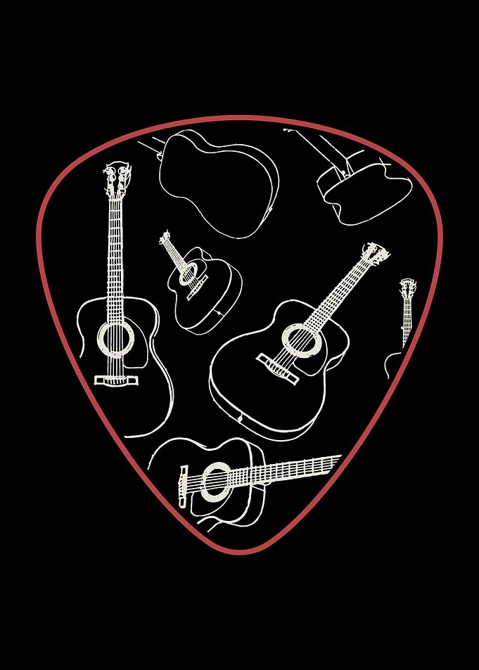 Guitar Pick Musician