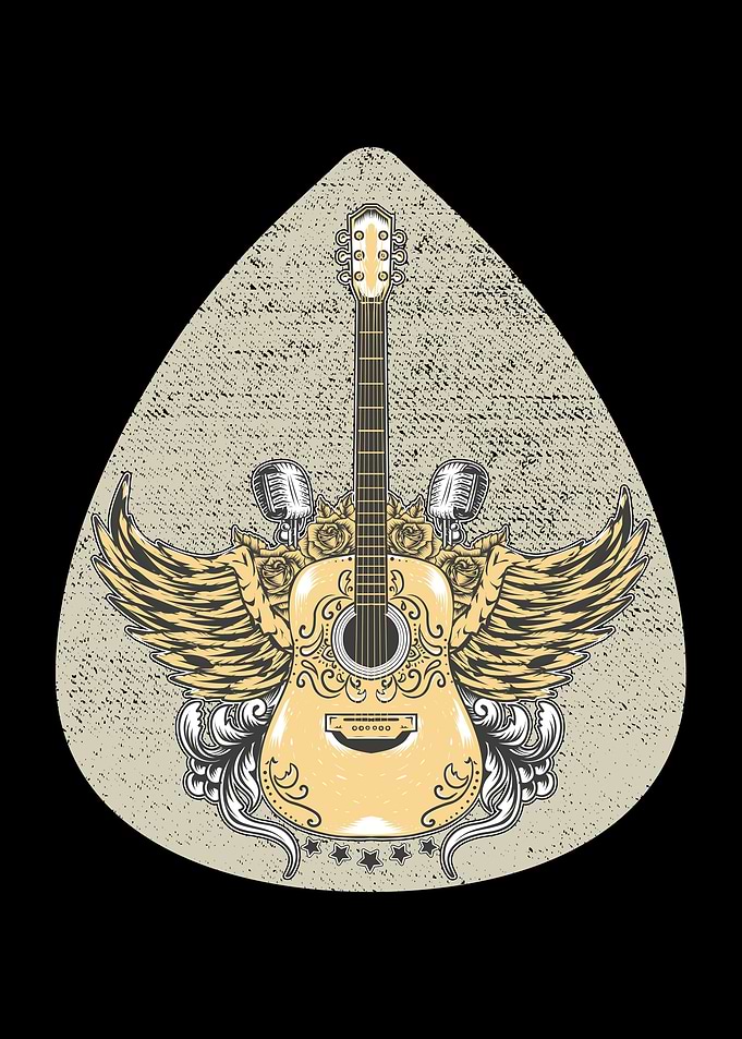 Guitar Pick Musician