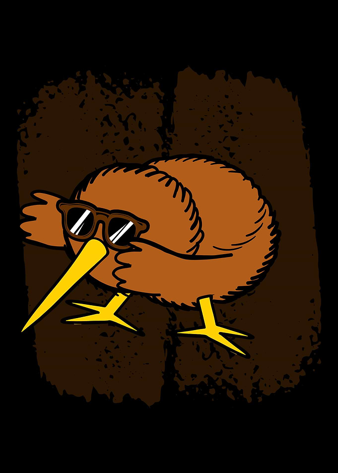 Great Kiwi Bird Zealnds Lo