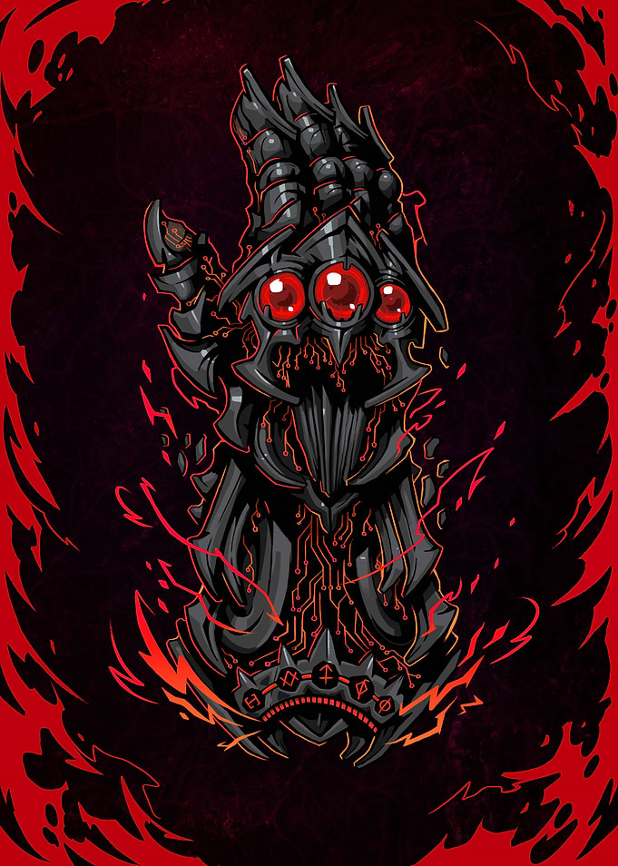 Red Sentinel Gauntlet