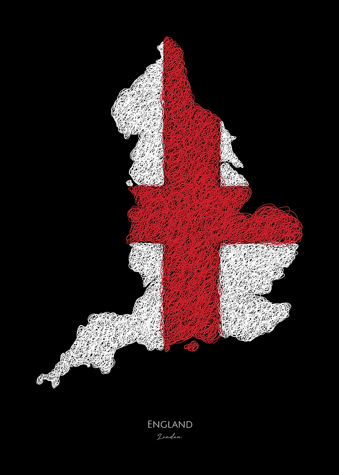ENGLAND UNITED KINGDOM MAP