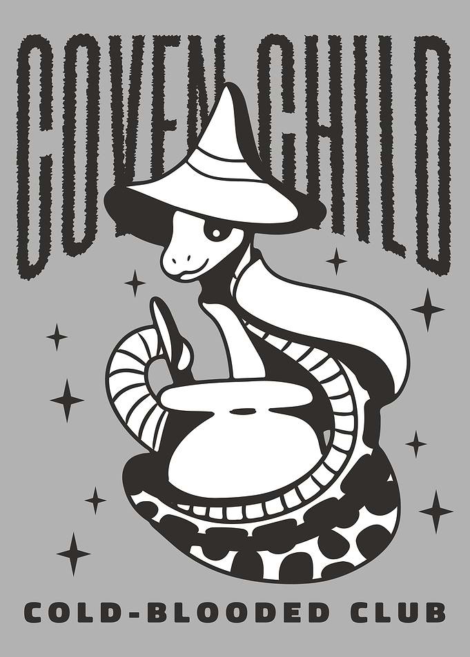 Coven snake Poster design