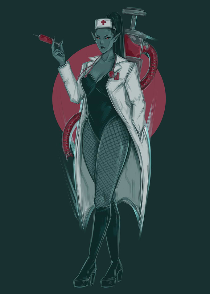 Evil nurse