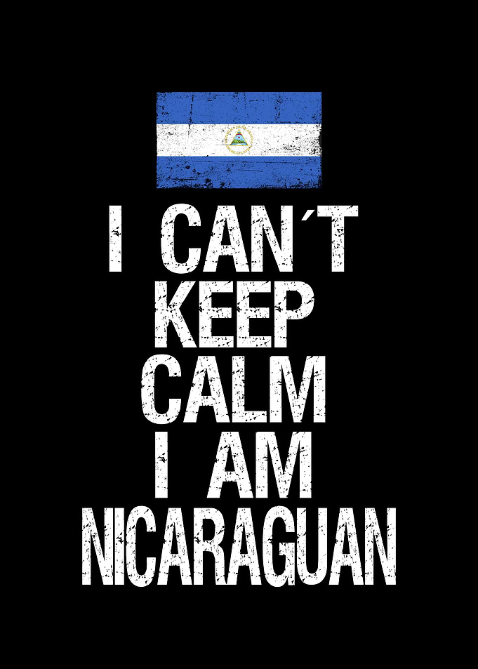 Nicaragua flag French