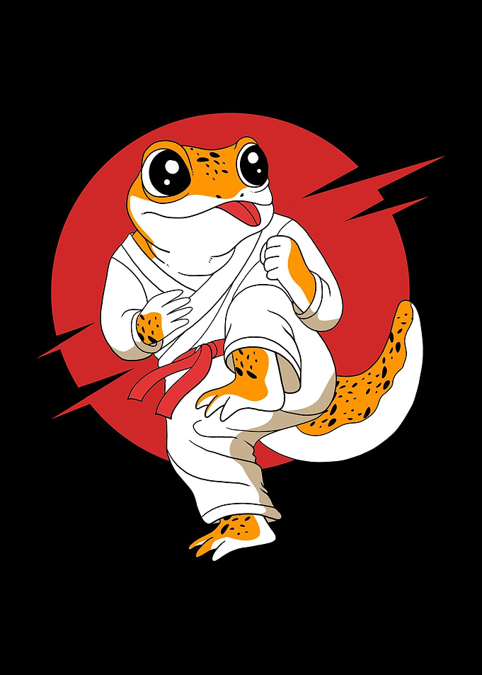 Leopard Gecko Karate