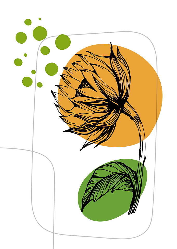 sunflower art