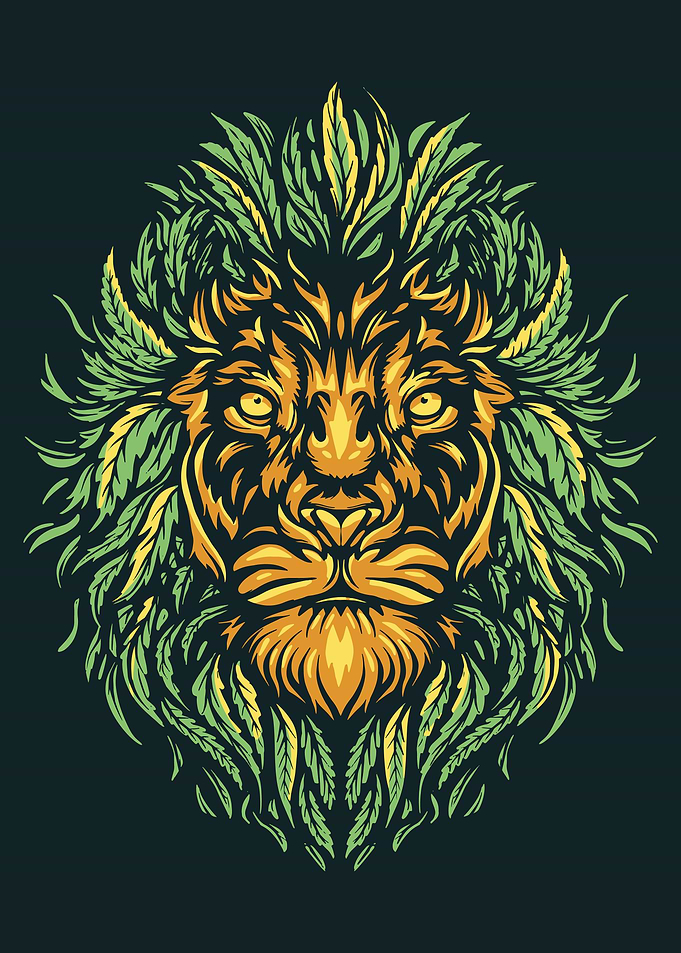 Cannabis lion Poster
