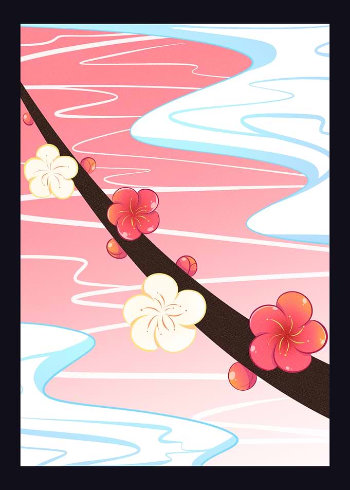Plum Blossoms 2