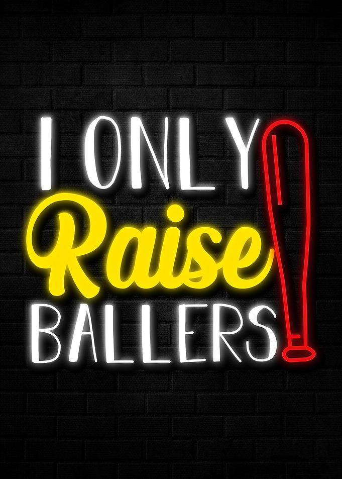 Baseball Neon Led