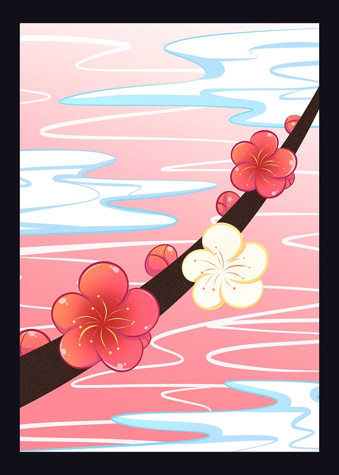 Plum Blossoms 1