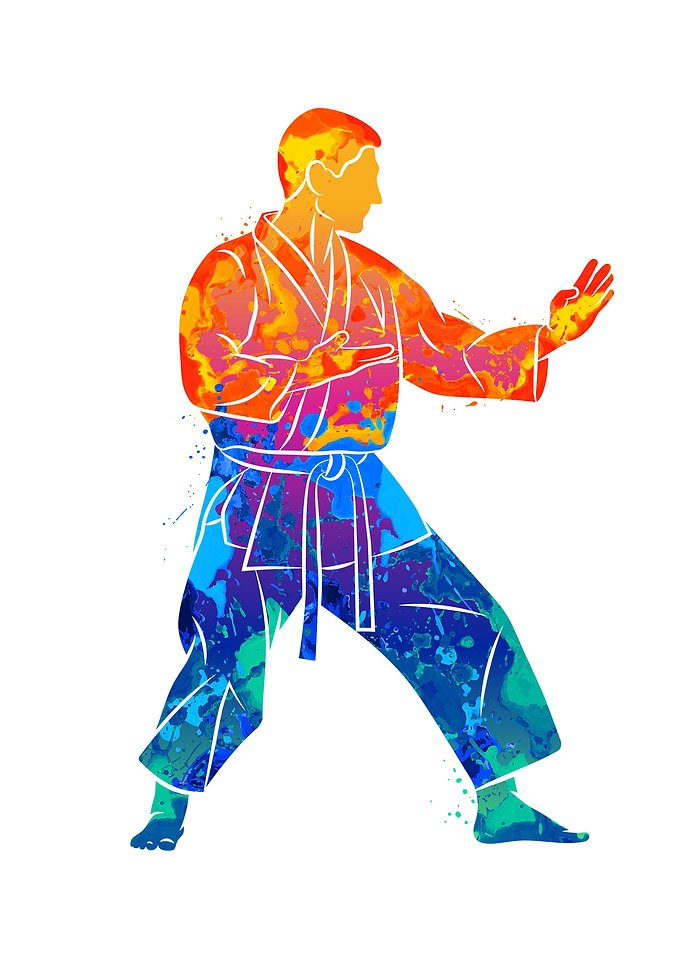 kimono training karate