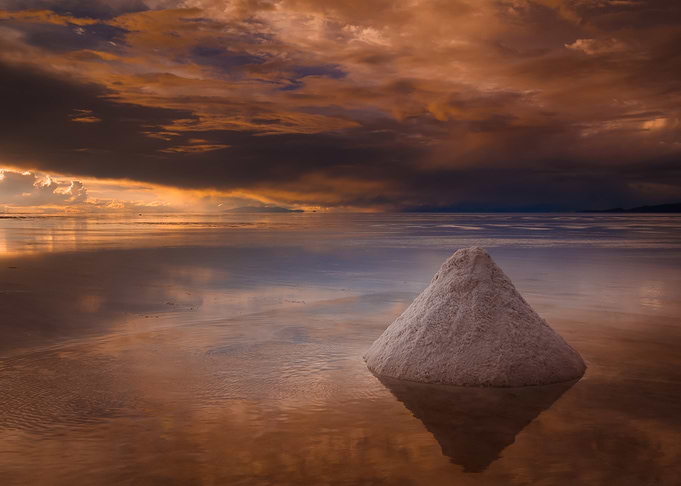 Salt cone