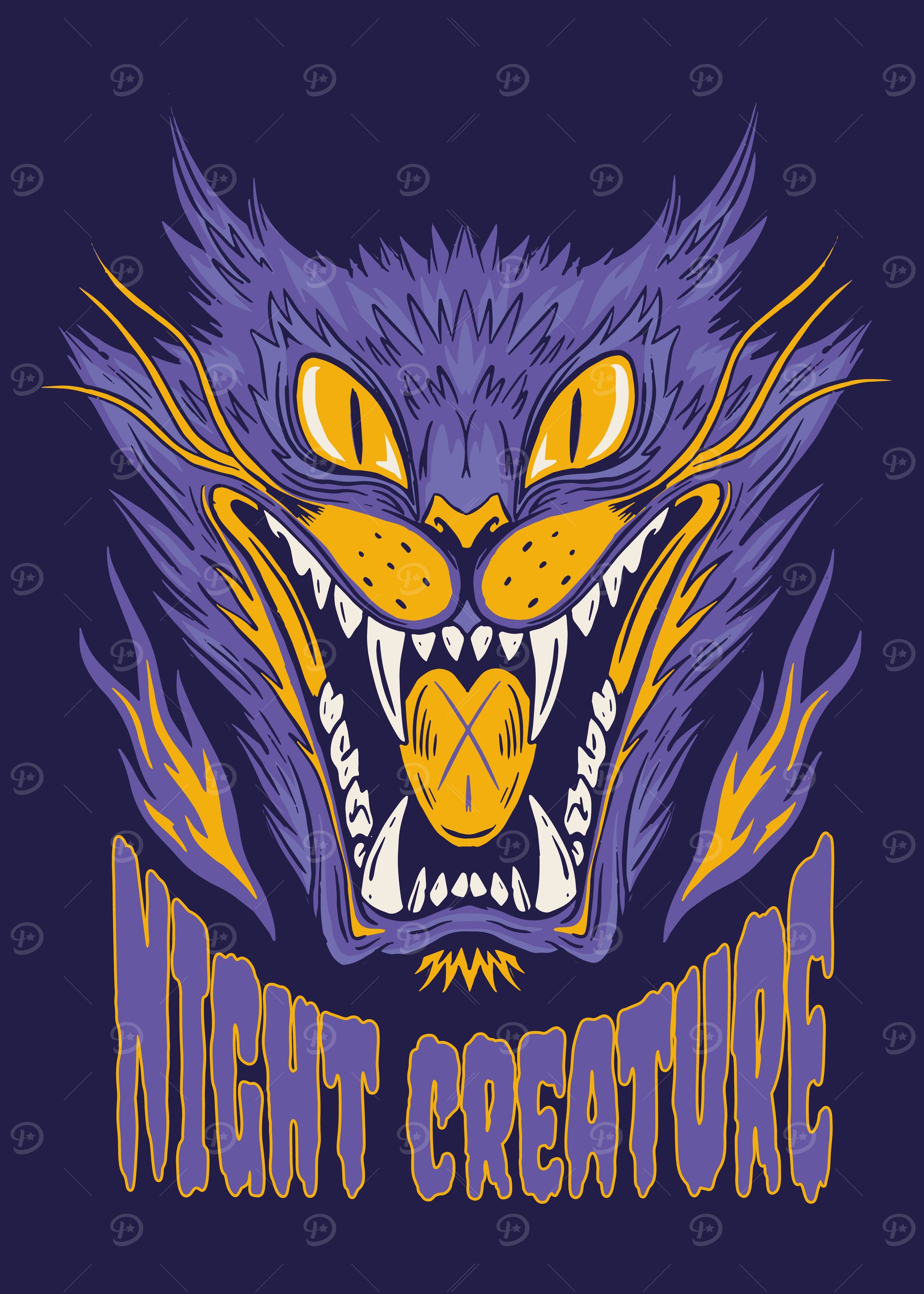 Night creature Halloween