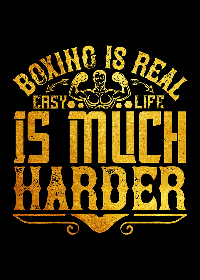 Boxing is real easy Life