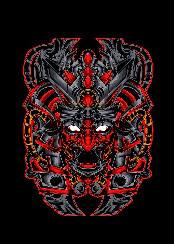 Japanese samurai armour