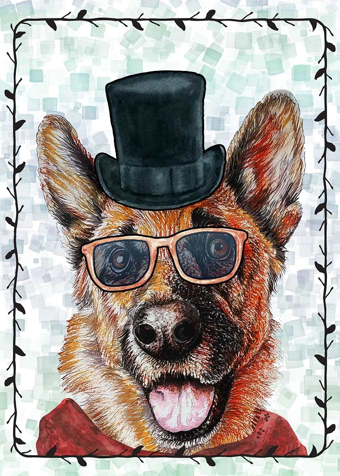 DOG GERMAN SHEPHERD