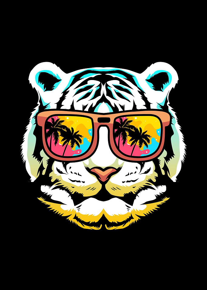 Tiger With Sunglasses