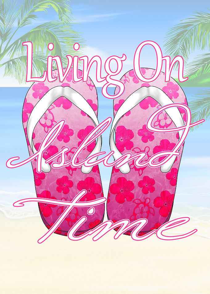 Pink Island Time Beach